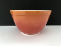 オールドパイレックス ブラウン系グラデーション ミキシングボウル Sサイズ OLD PYREX USA ヴィンテージ