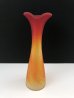 画像2: Crackle glass USA ヴィンテージ フラワーベース 一輪挿し 花瓶 花器 (2)