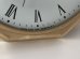 画像6: 1950's 1960's UNITED社製 ユナイテッド 八角形 ポケットウォッチ型 懐中時計型 ヴィンテージ アンティーク ウォールクロック ミッドセンチュリー 壁掛け時計 vintage USA