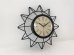 画像3: ヴィンテージ 1950's 1960's UNITED社製 サンバースト クロック ミッドセンチュリー 壁掛け時計 ビンテージ vintage
