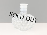 Fenton フェントン ホブネイル USA ヴィンテージ パフュームボトル フラワーベース 一輪挿し 