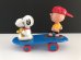 画像2: スヌーピー ウッドストック チャーリーブラウン 1970's AVIVA製 ビンテージ スケボーTOY SKATEBOARD vintage SNOOPY PEANUTS (2)