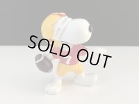USA Determined社製 スヌーピー アメフト ビンテージ PVC フィギュア PEANUTS SNOOPY ヴィンテージ