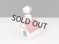 スヌーピー 50周年 レッドバロン フライングエース 置物 オールド ヴィンテージ vintage SNOOPY PEANUTS USA
