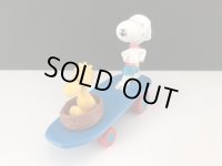 スヌーピー ウッドストック 1970's AVIVA製 ビンテージ スケボーTOY SKATEBOARD vintage SNOOPY PEANUTS