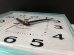 画像12:  箱付き!! デッドストック 1960's ゼネラルエレクトリック ミントグリーン 壁掛け時計 ビンテージ アンティーク ウォールクロック vintage GENERAL ELECTRIC ミッドセンチュリー