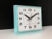 画像5:  箱付き!! デッドストック 1960's ゼネラルエレクトリック ミントグリーン 壁掛け時計 ビンテージ アンティーク ウォールクロック vintage GENERAL ELECTRIC ミッドセンチュリー