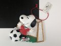 KURT S. ADLER スヌーピー 壁掛け飾り サッカー PEANUTS オールド USA ヴィンテージ
