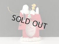 KURT S. ADLER スヌーピー サンタ オーナメント フォトフレーム 壁掛け飾り PEANUTS オールド USA ヴィンテージ