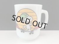 ファイヤーキング スヌーピー スケートボード スケボー マグカップ USA ヴィンテージ PEANUTS Fire-king SNOOPY