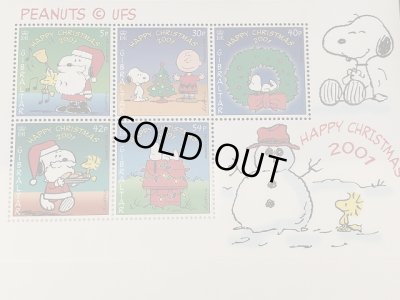 画像2: 2001年 スヌーピー 切手シート SNOOPY PEANUTS USA