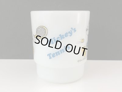 画像3: レア!! ファイヤーキング ミッキーズテニス ミニーマウス Fire-king ヴィンテージ