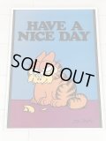 ガーフィールド Garfield スマイル SMILE [HAVE A NICE DAY] ヴィンテージ ポスター poster USA