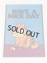 ガーフィールド Garfield スマイル SMILE [HAVE A NICE DAY] ヴィンテージ ポスター poster USA