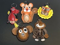 [新品雑貨]  レザーキーホルダー