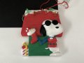 スヌーピー ジョークール JOE COOL クリスマスオーナメント PEANUTS オールド USA ヴィンテージ