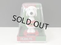 スヌーピー solar bobbler  ソーラートイ クリスマス SNOOPY PEANUTS USA