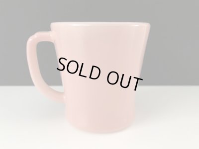 画像3: ファイヤーキング ピンク 薄いピンク Dハンドルマグ レアカラー Fire-king USA ヴィンテージ