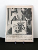 Land Camera ビンテージ LIFE誌 1955年 ビンテージ広告 切り取り アドバタイジング ポスター