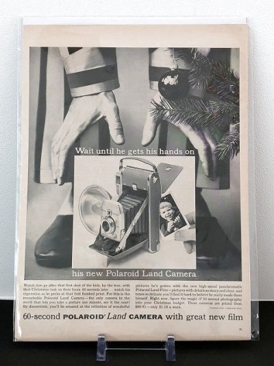 画像2: Land Camera ビンテージ LIFE誌 1955年 ビンテージ広告 切り取り アドバタイジング ポスター