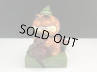 USA ヴィンテージ ENESCO ガーフィールド プーキー タグ付き 置物 Garfield 1980s