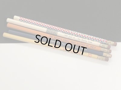 画像1: ヴィンテージ 鉛筆 5本セット ペンシル 広告 アドバタイジング 企業 vintage pencil usa アンティーク