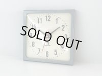 AMERICAN TIME & SIGNAL スクエア ビンテージ スクールクロック ウォールクロック USA 壁掛け時計