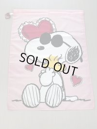 JOE COOL ジョークール スヌーピー ウッドストック BIG FLAG フラッグ SNOOPY PEANUTS USA