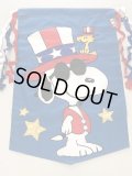 アンクルサム UNCLE SAM JOE COOL ジョークール スヌーピー ウッドストック BIG FLAG フラッグ SNOOPY PEANUTS USA