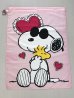 画像3: JOE COOL ジョークール スヌーピー ウッドストック BIG FLAG フラッグ SNOOPY PEANUTS USA