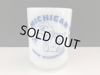 ファイヤーキング MICHIGAN ミシガン スーベニアマグ Fire-king USA ヴィンテージ