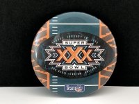 1996 SUPER BOWL スーパーボウル アメフト ビンテージ 缶バッジ 缶バッチ USA vintage ヴィンテージ