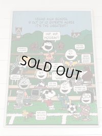 スヌーピー PEANUTS Hallmark ヴィンテージ ポスター MADE IN USA SNOOPY poster USA