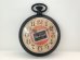 画像1: 1970's CARLING BEER ヴィンテージ アドバタイジング ウォールクロック 壁掛け時計 vintage USA (1)