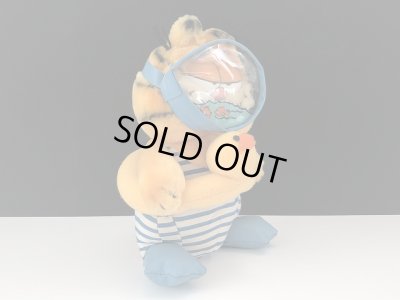 画像4: USA ヴィンテージ ガーフィールド 水中メガネ アヒルの浮き輪 ぬいぐるみ Garfield 1980s