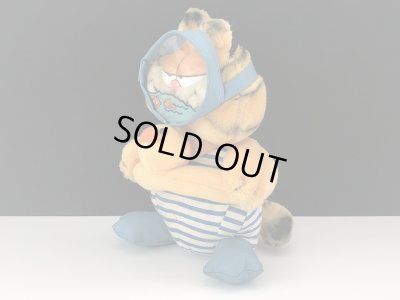画像3: USA ヴィンテージ ガーフィールド 水中メガネ アヒルの浮き輪 ぬいぐるみ Garfield 1980s