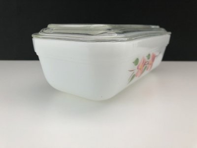 画像4: ファイヤーキング ゲイファド GAY FAD ピーチブロッサム リフリッジレーター レフリッジレーター Fire-King USA ヴィンテージ