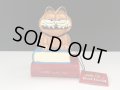 USA ヴィンテージ ENESCO ガーフィールド 置物 タグ付き Garfield 1980s