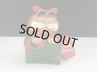USA ヴィンテージ ENESCO ガーフィールド 置物 タグ付き Garfield 1980s