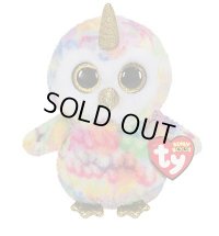 【Ty】Beanie Boo's エンチャンテッド M ぬいぐるみ/フクロウ