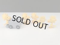 ウッドストック スモールフィギュア 5点セット スヌーピー PEANUTS オールド USA