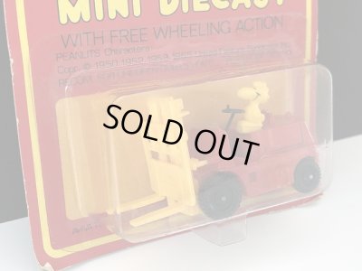 画像3: デッドストック 未開封 ウッドストック AVIVA社製 ヴィンテージ Mini Diecast ミニダイキャスト ミニカー TOY 1970's 1980's vintage SNOOPY PEANUTS スヌーピー