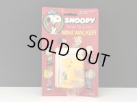 未開封 デッドストック USA  ウッドストック WIND-UP トコトコ PEANUTS SNOOPY スヌーピー