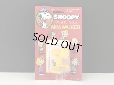 画像1: 未開封 デッドストック USA  ウッドストック WIND-UP トコトコ PEANUTS SNOOPY スヌーピー