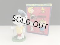 箱付き スヌーピー JOE COOL ジョークール FLAMBRO フィギュア 置物 ゴルフ vintage SNOOPY