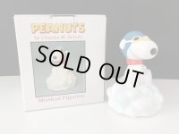1980年代 WILLITTS ヴィンテージ スヌーピー オルゴール フライングエース レッドバロン MUSIC BOX SNOOPY PEANUTS