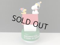 Snoopy スヌーピー ウッドストック 50周年 オルゴール BEAGLEFEST2000 Music Box PEANUTS USA