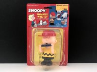 ヴィンテージ チャーリーブラウン WIND-UP TOY ハーモニカ PEANUTS スヌーピー