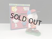 箱付き チャーリーブラウン FLAMBRO フィギュア 置物 ベースボール 野球 vintage SNOOPY スヌーピー