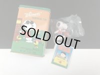 可愛い缶 シール付き USA SNOOPY スヌーピー PVC フィギュア Whitman's オールド ビンテージ PEANUTS